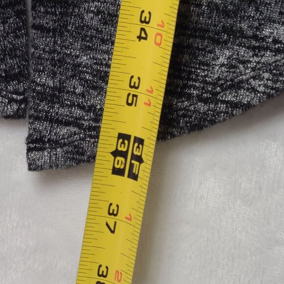 APT.9 Womens Open Front Cardigan Black Marl Sweater Size S - Picture 8 of 9